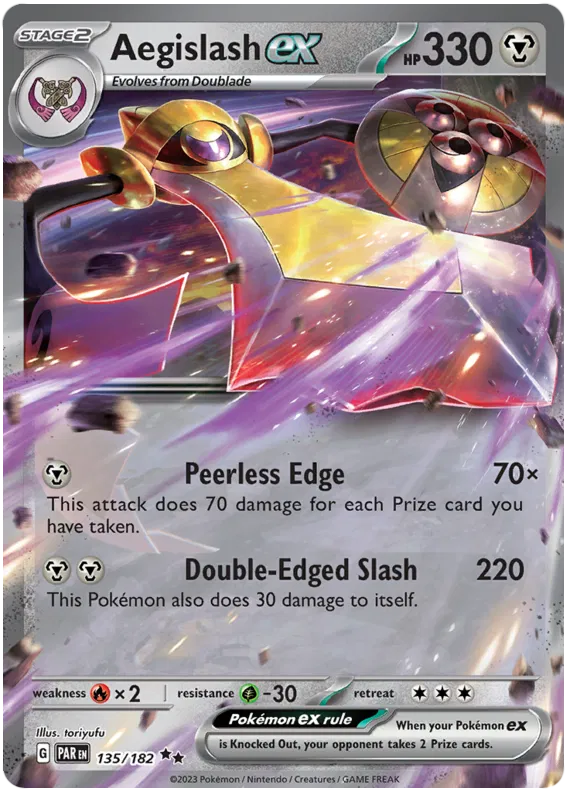 Aegislash EX 135/182