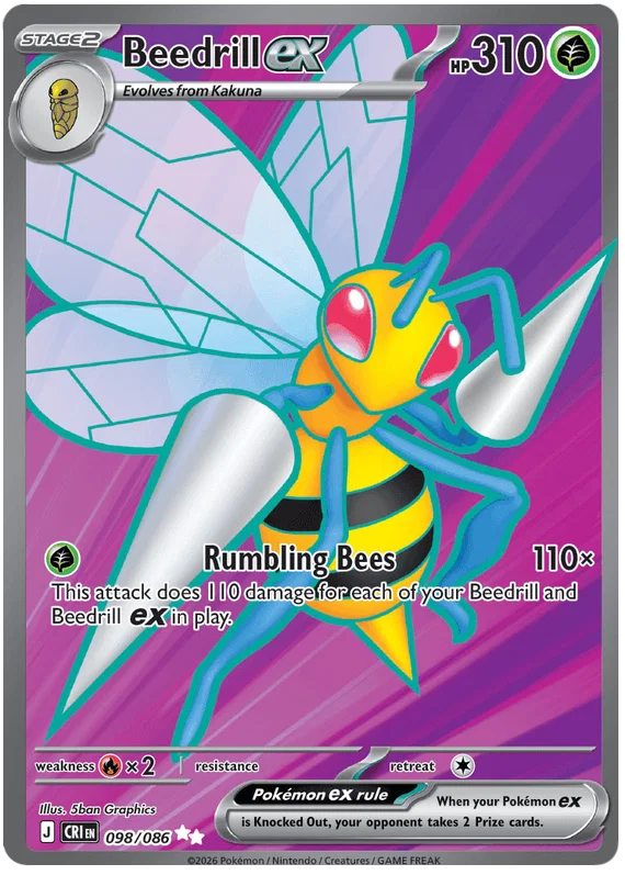 Beedrill EX 098/086