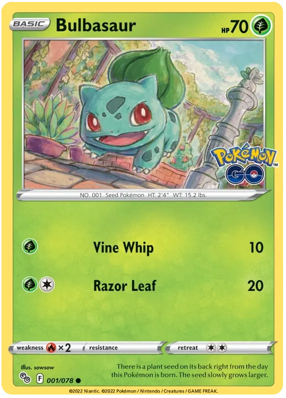 Bulbasaur 01/78