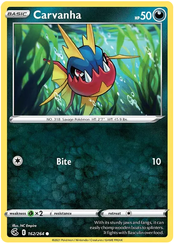 Carvanha 162/264