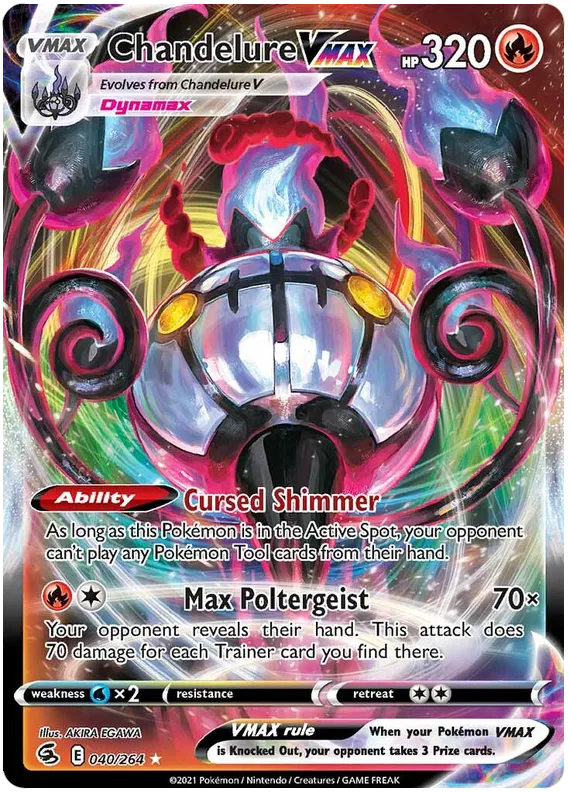 Chandelure Vmax 040/264