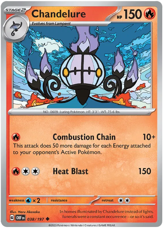Chandelure 038/197
