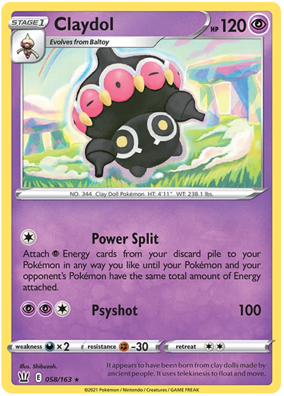Claydol 058/163