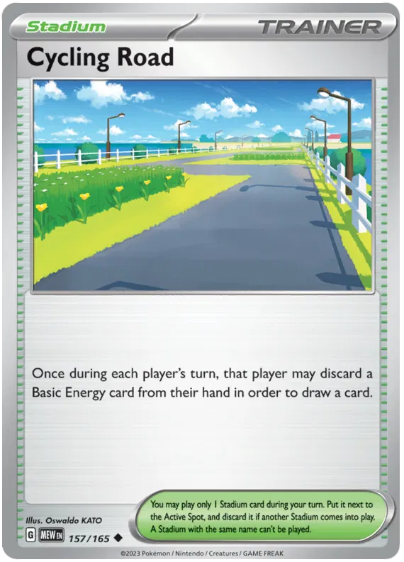 Cycling Road 157/165