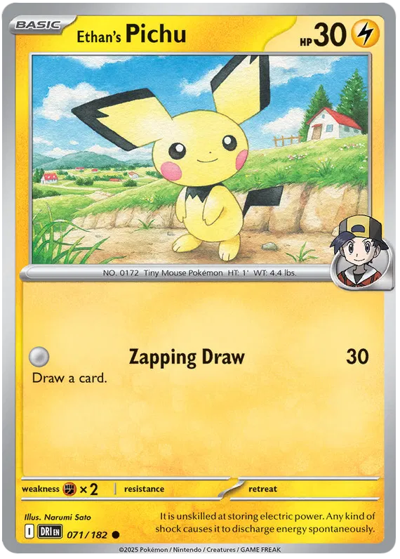 Ethan's Pichu 071/182