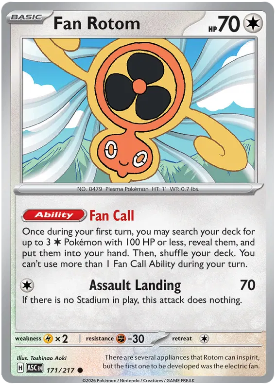 Fan Rotom 171/217