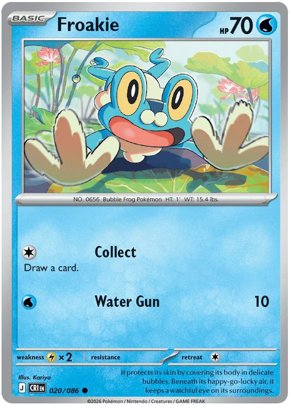 Froakie 020/086