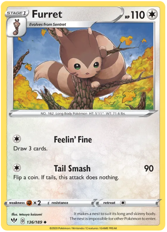 Furret 136/189