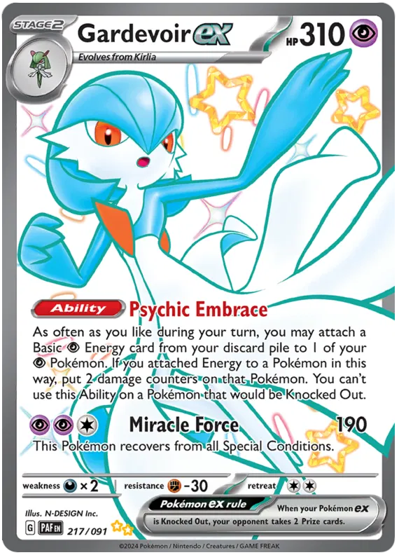Gardevoir EX 217/091