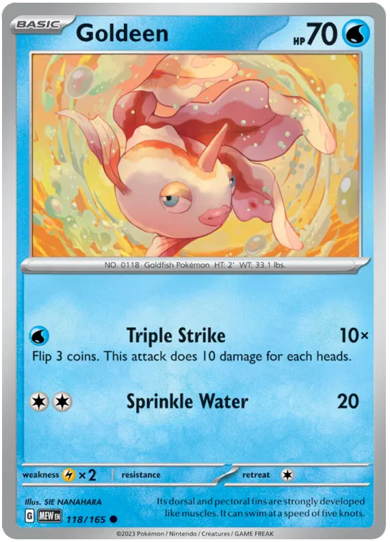 Goldeen 118/165
