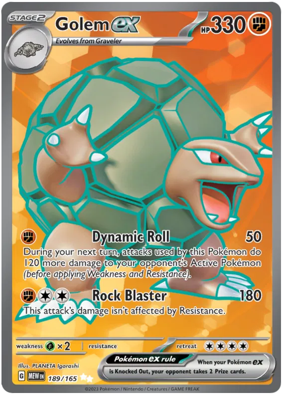 Golem EX 189/165