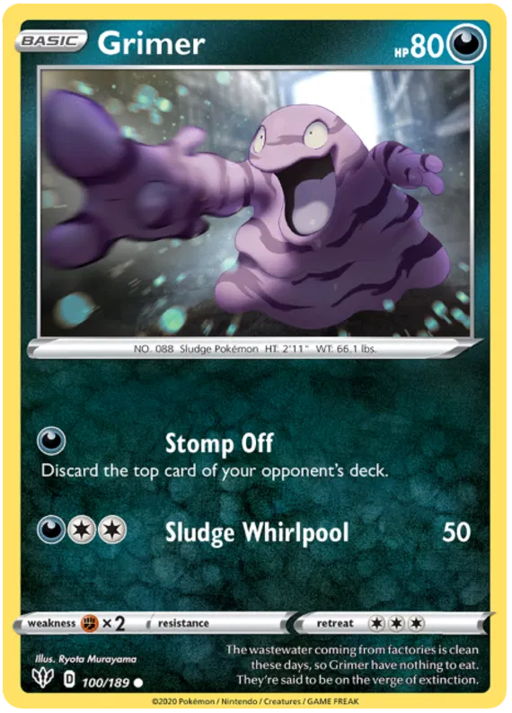 Grimer 100/189