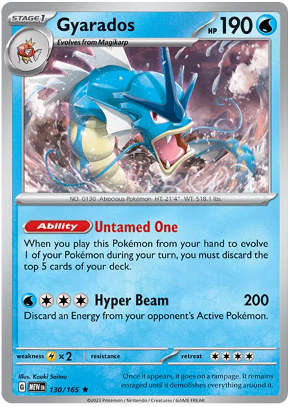 Gyarados 130/165