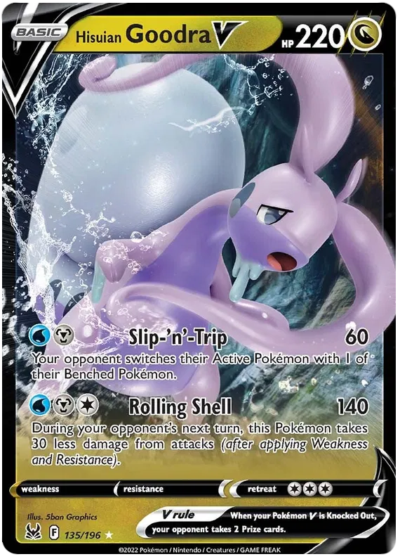 Hisuian Goodra V 135/196