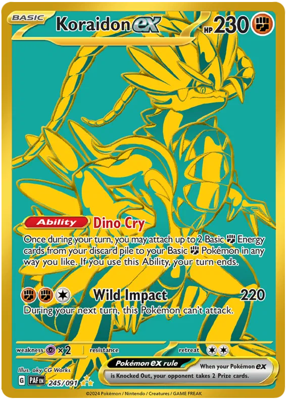 Koraidon EX 245/091