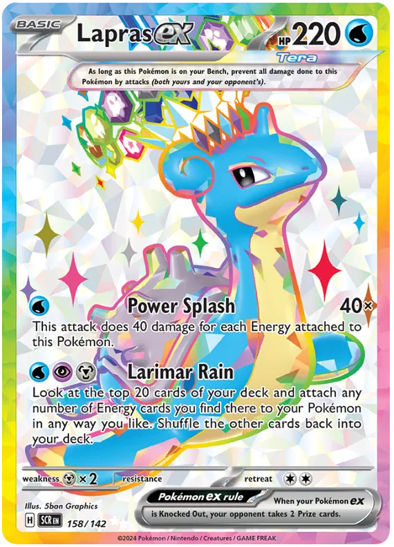 Lapras EX 158/142