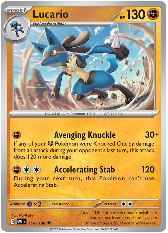Lucario 114/198