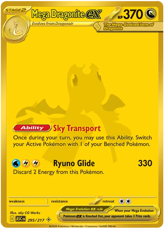 Mega Dragonite EX 295/217