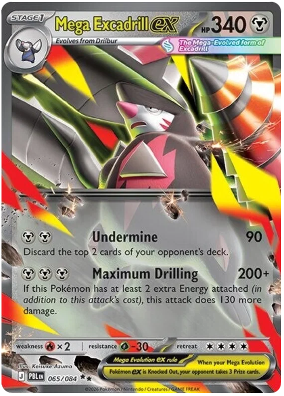 Mega Excadrill EX 065/084