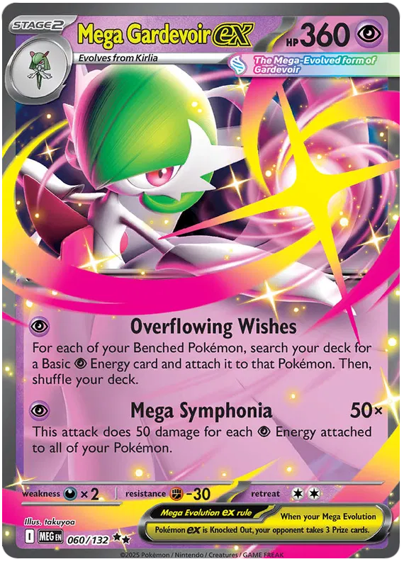 Mega Gardevoir EX 060/132
