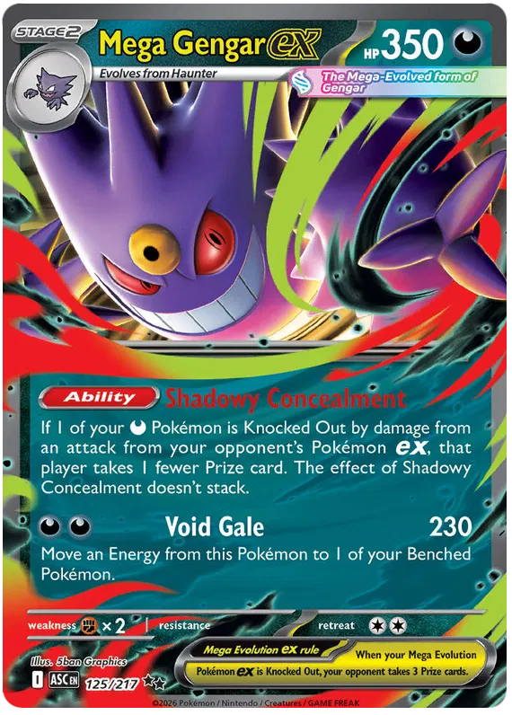 Mega Gengar EX 125/217