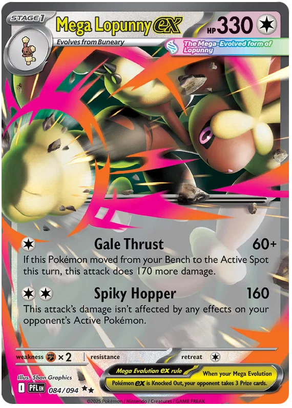 Mega Lopunny EX 084/094