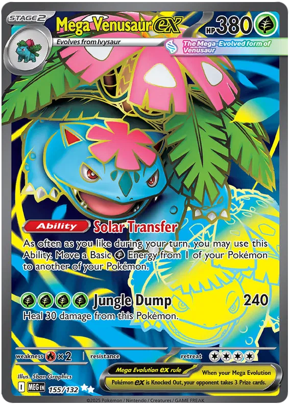 Mega Venusaur EX 155/132