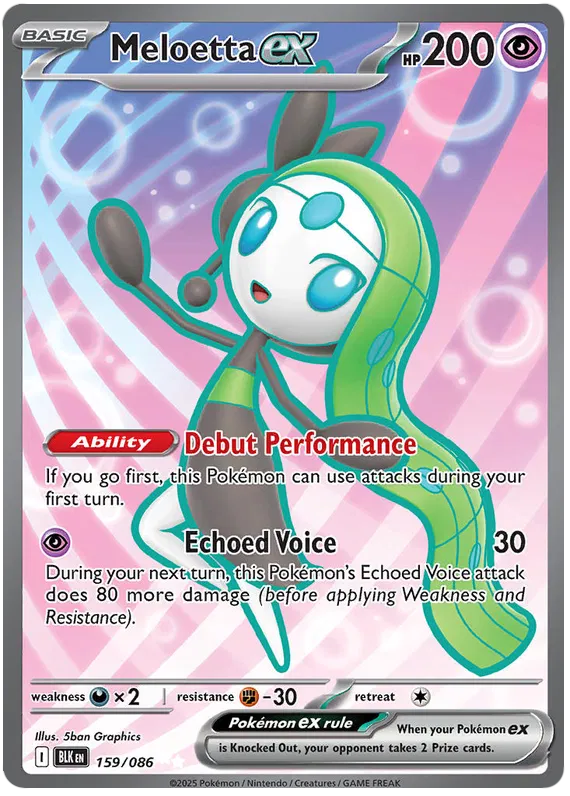 Meloetta EX 159/086