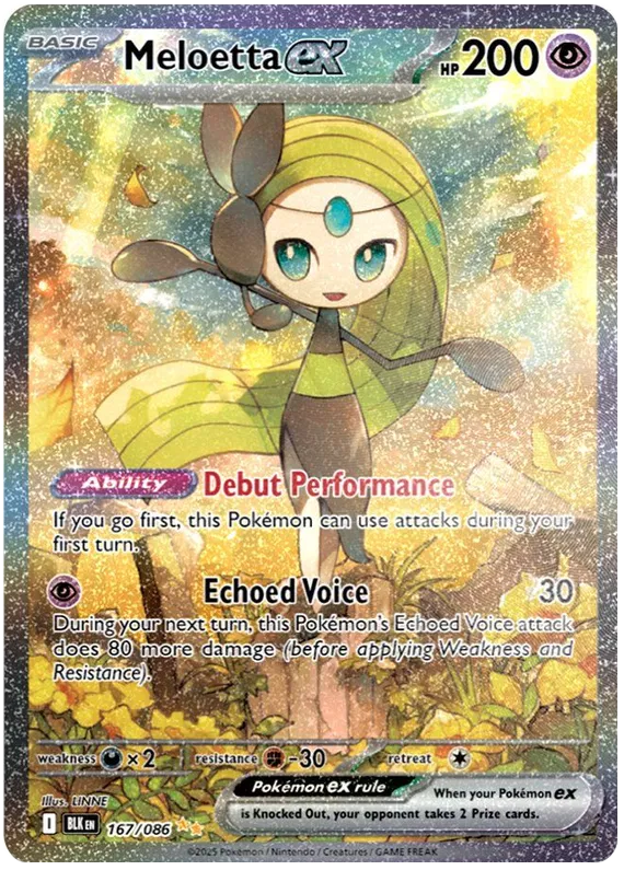 Meloetta EX 167/086