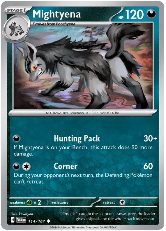 Mightyena 114/167