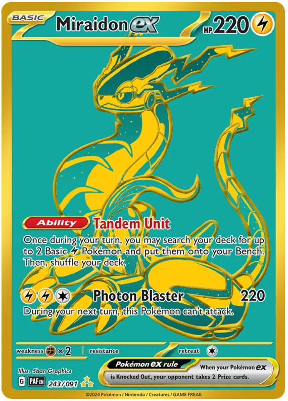 Miraidon EX 243/091