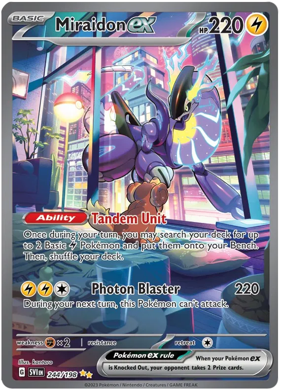 Miraidon EX 244/198