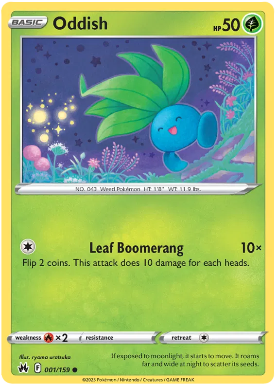 Oddish 001/159