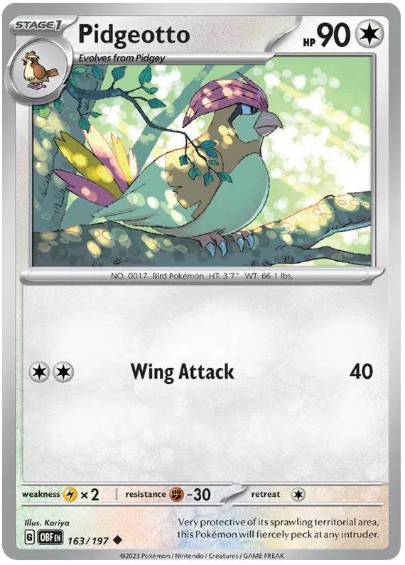 Pidgeotto 163/197