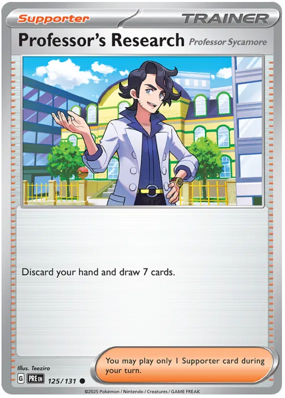 Professor's Research (Professor Sycamore) 125/131
