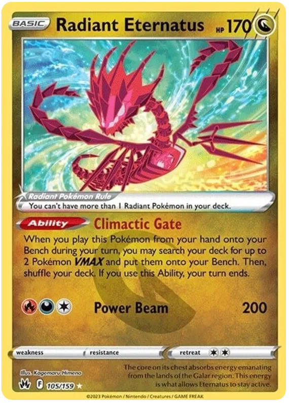 Radiant Eternatus 105/159