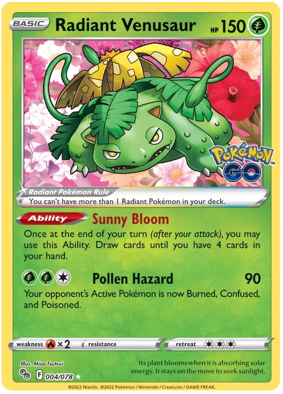 Radiant Venusaur 04/78