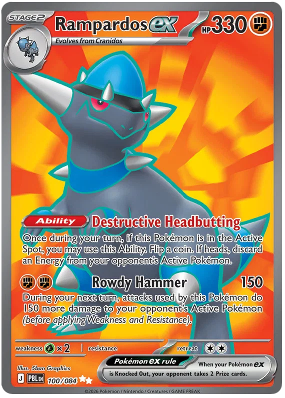 Rampardos EX 100/084