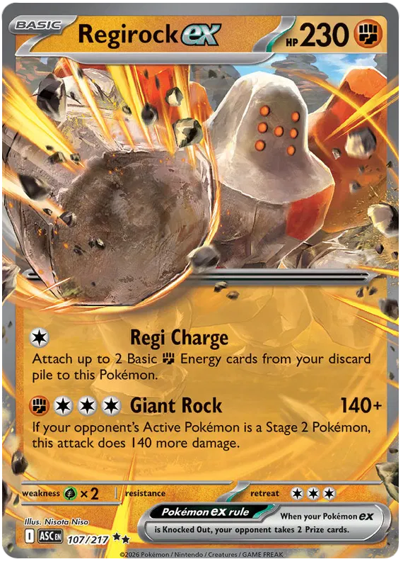 Regirock EX 107/217