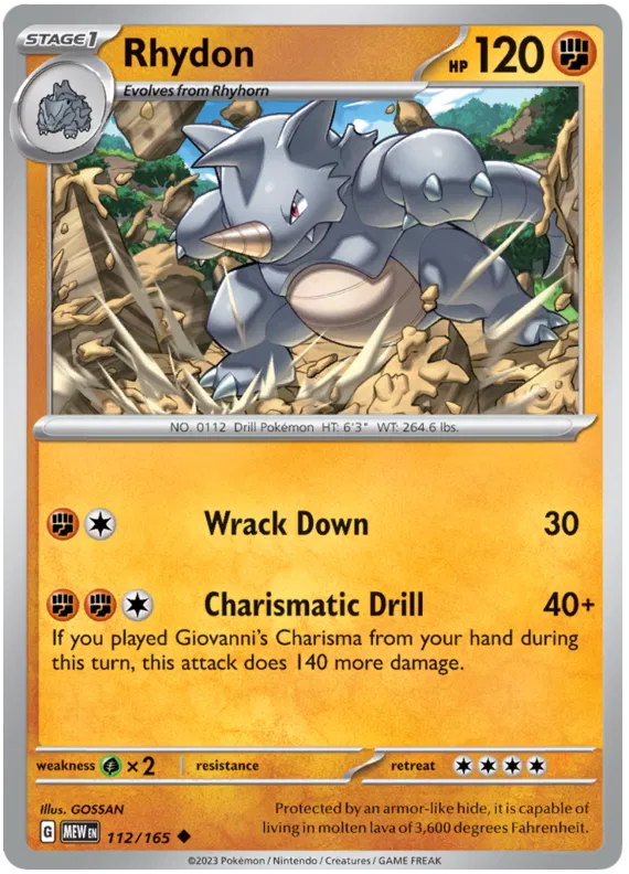 Rhydon 112/165