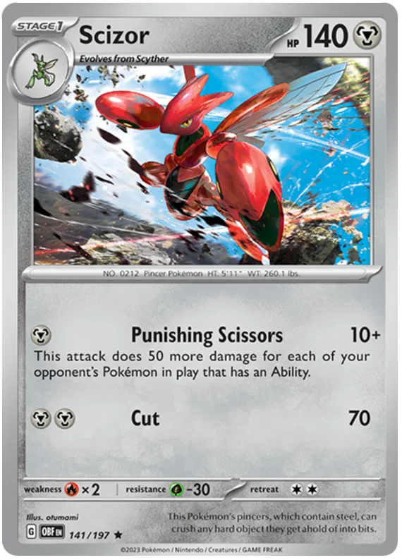 Scizor 141/197