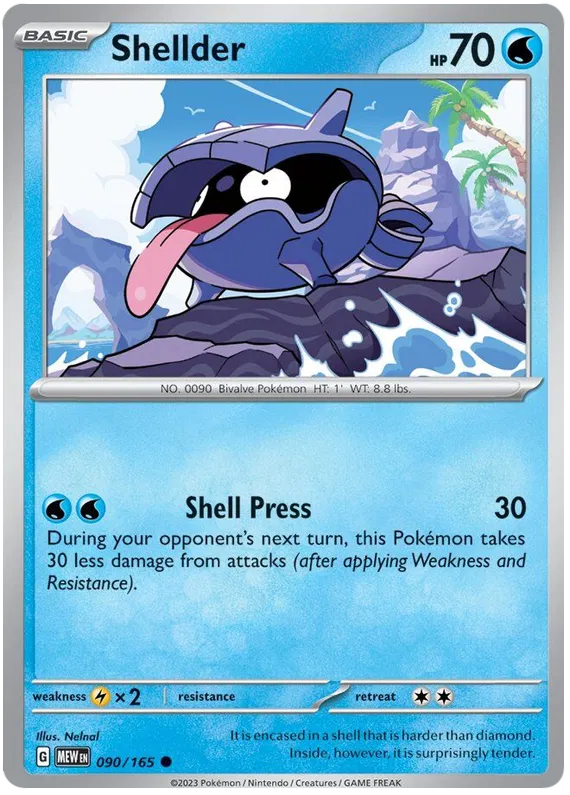 Shellder 090/165