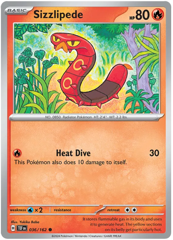 Sizzlipede 036/162