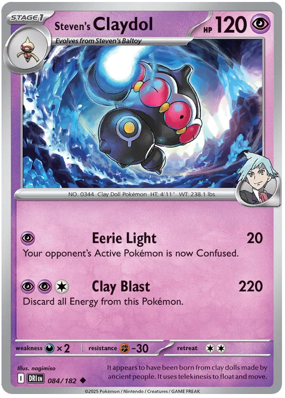 Steven's Claydol 084/182
