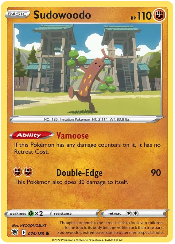 Sudowoodo 074/189
