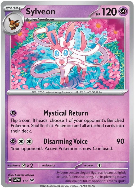 Sylveon SVP172 (Cosmo Holo)
