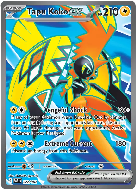 Tapu Koko EX 222/182