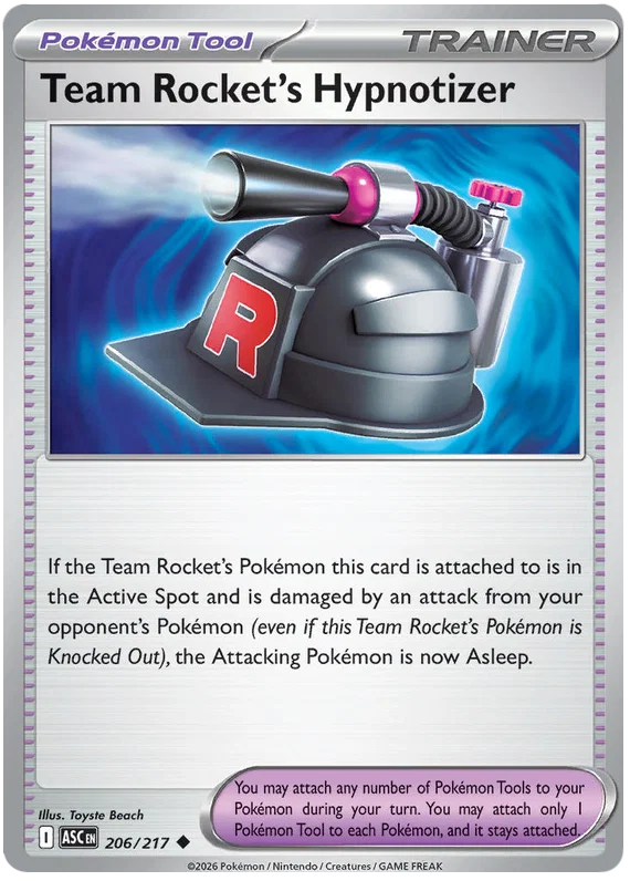 Team Rocket's Hypnotizer 206/217