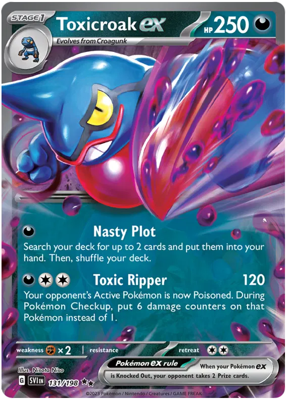 Toxicroak EX 131/198