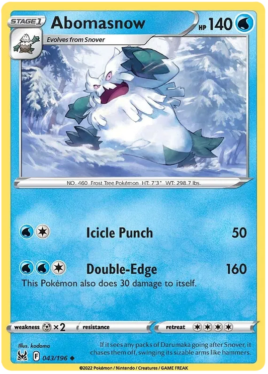 Abomasnow 043/196